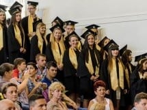 Absolvirea studenţilor de la Economia turismului