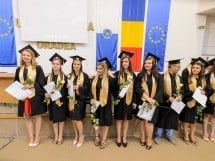 Absolvirea studenţilor de la Economia turismului