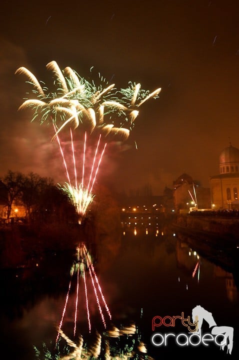 Artificii de Revelion 2012, 