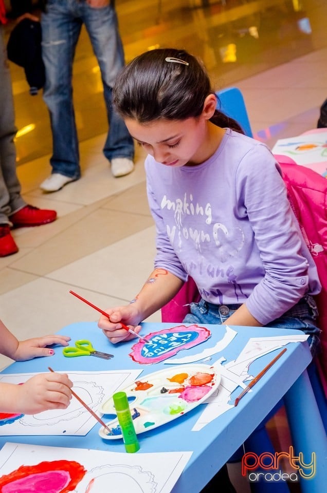 Atelier de confecţionat zâmbete şi mărţişoare, Lotus Center
