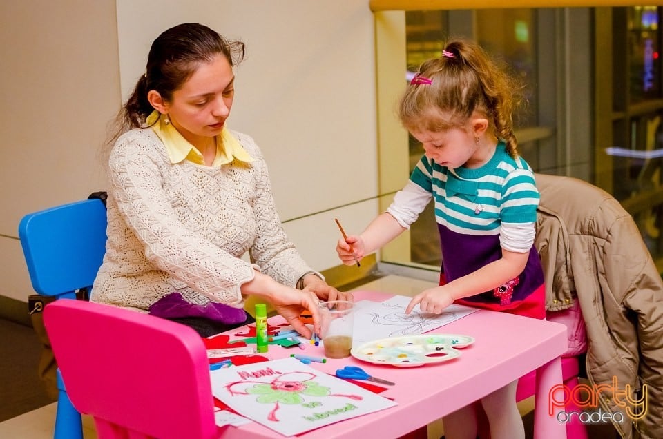 Atelier de confecţionat zâmbete şi mărţişoare, Lotus Center