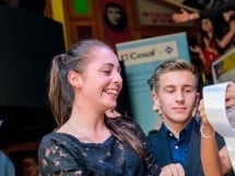 Balul Bobocilor pentru secţia maghiară din Liceul Mihai Eminescu