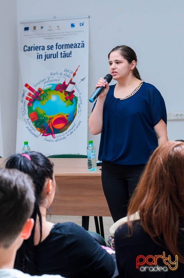 Cariera se formează în jurul tău!, Universitatea din Oradea