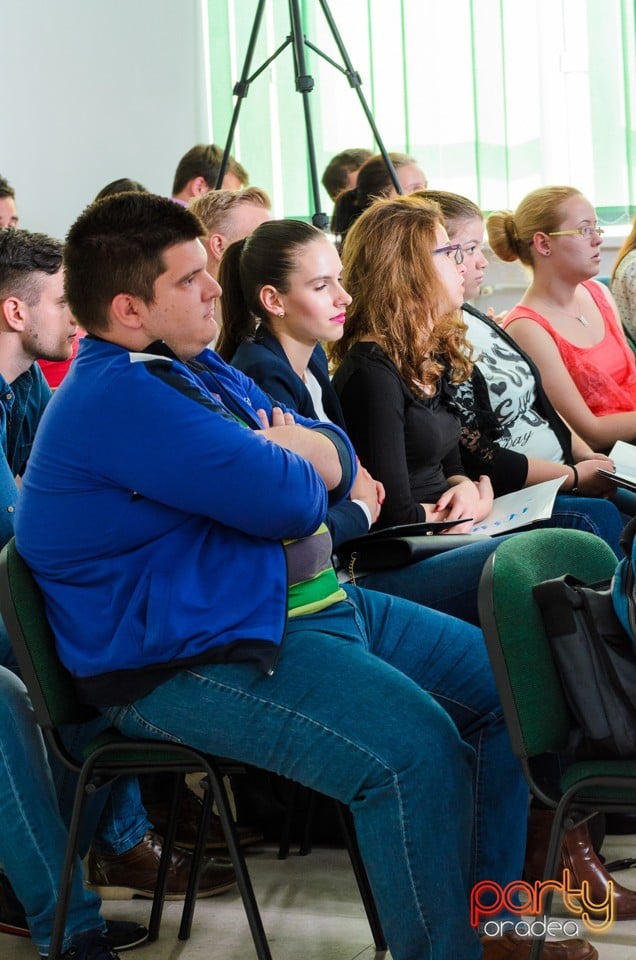 Cariera se formează în jurul tău!, Universitatea din Oradea