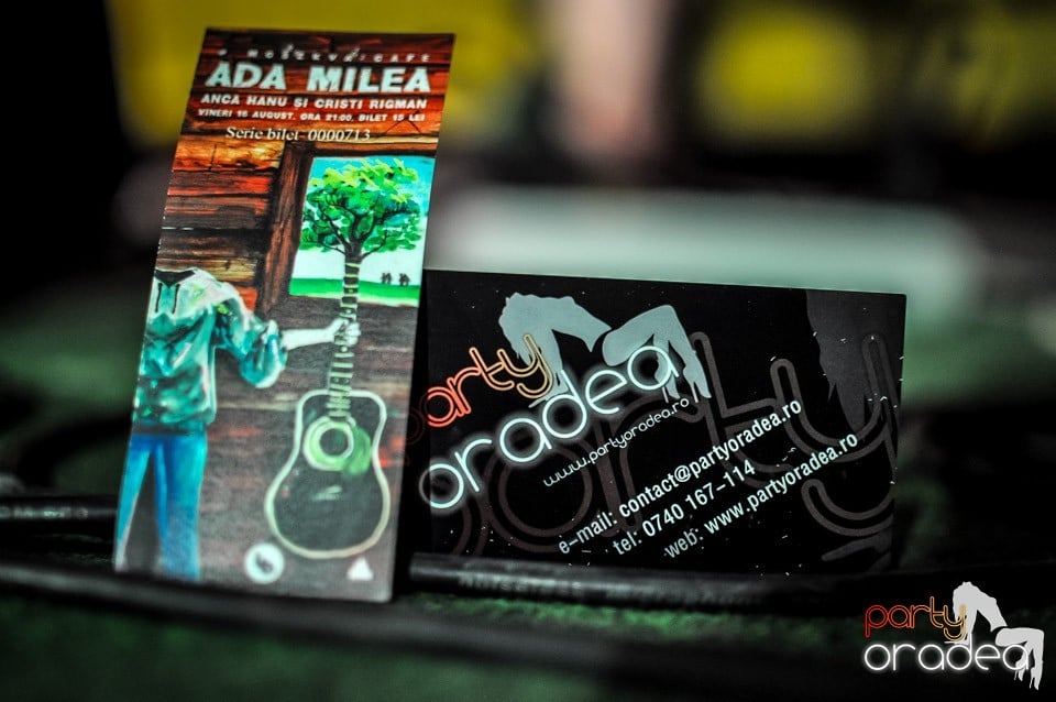 Concert Ada Milea, Moszkva Caffe