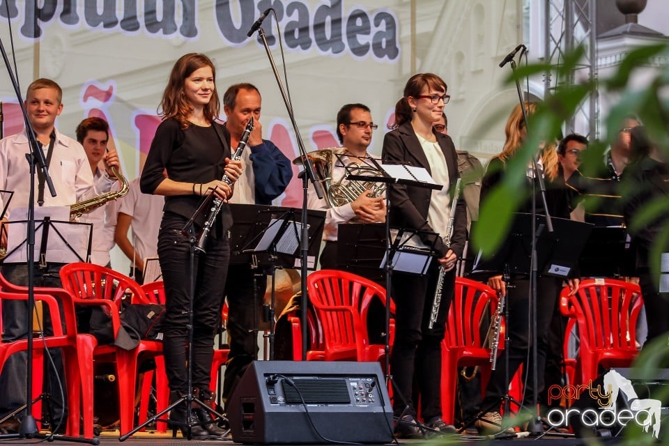 Concert de muzica de fanfara, Oradea