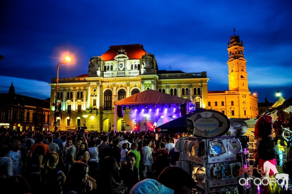 Concert în aer liber, Oradea