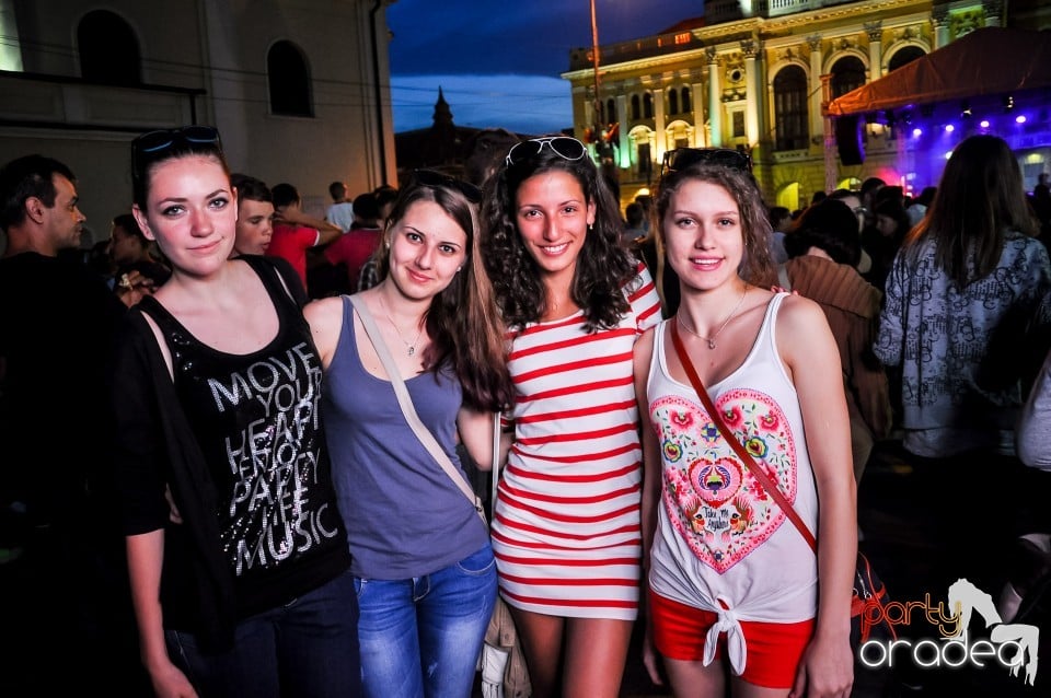 Concert în aer liber, Oradea