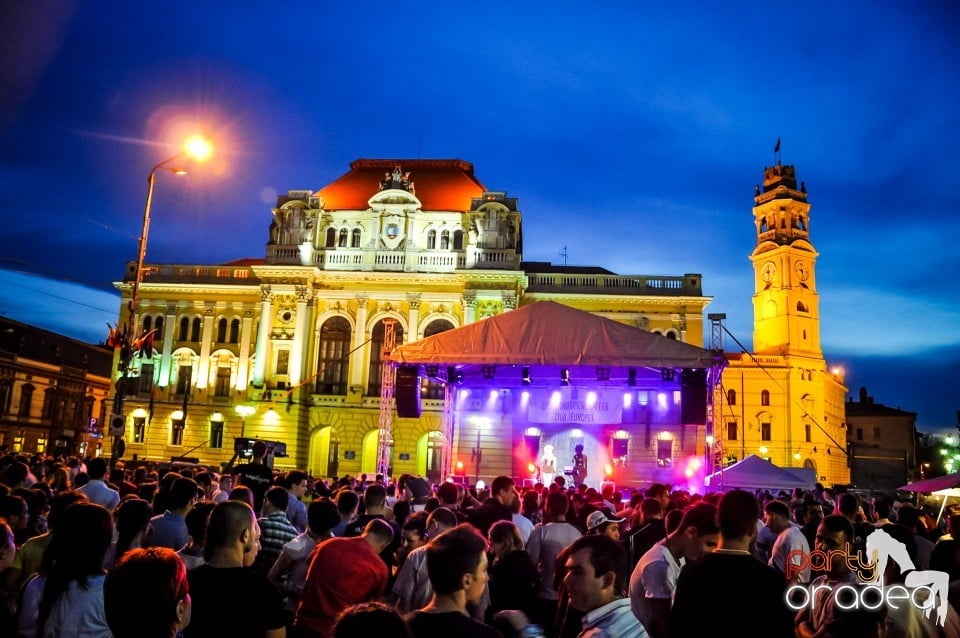 Concert în aer liber, Oradea