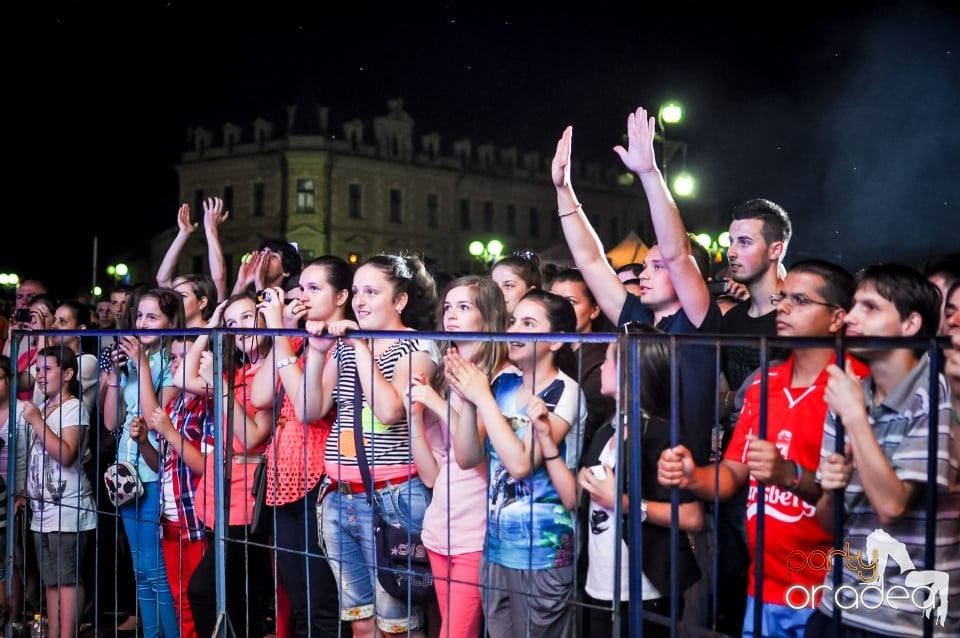 Concert în aer liber, Oradea