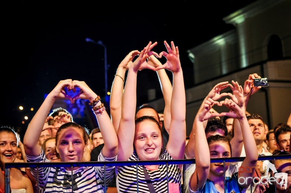 Concert în aer liber, Oradea