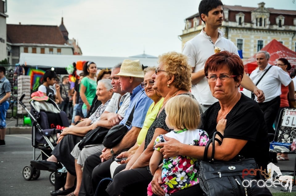 Concert în aer liber, Oradea