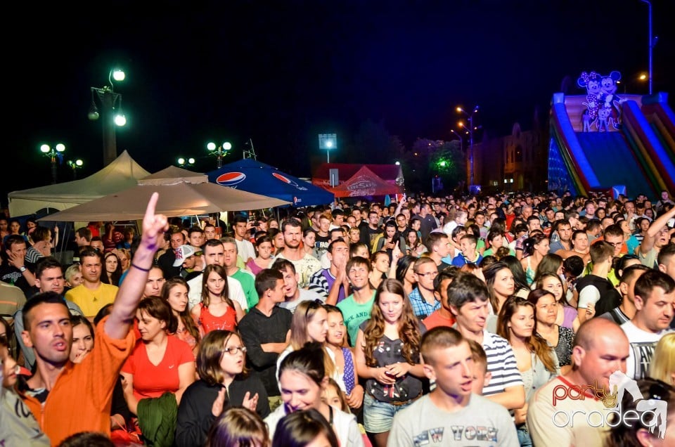 Concert în aer liber, Oradea