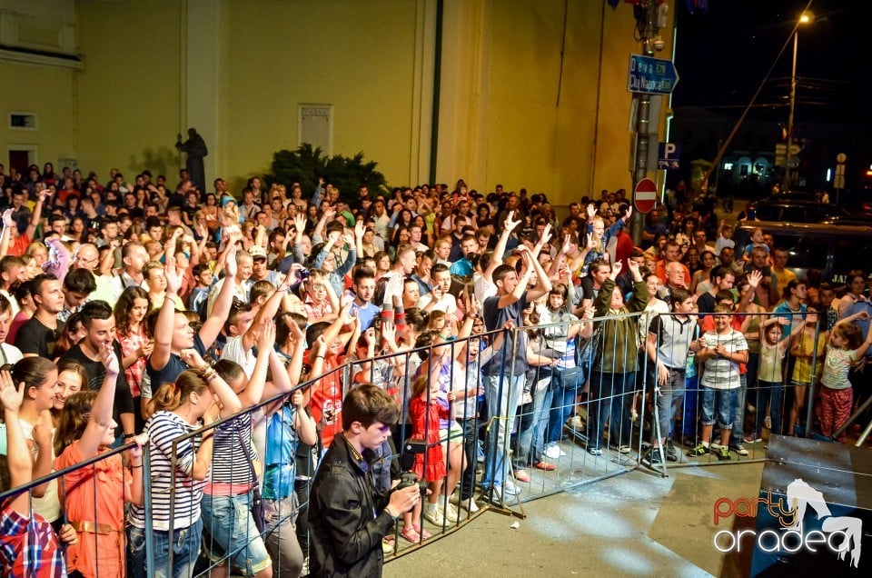 Concert în aer liber, Oradea