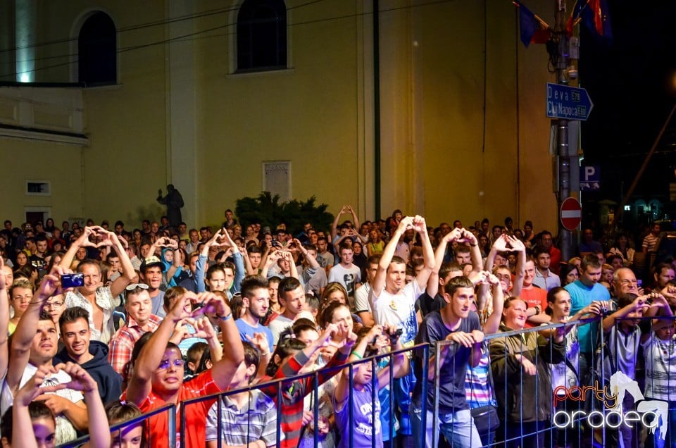 Concert în aer liber, Oradea