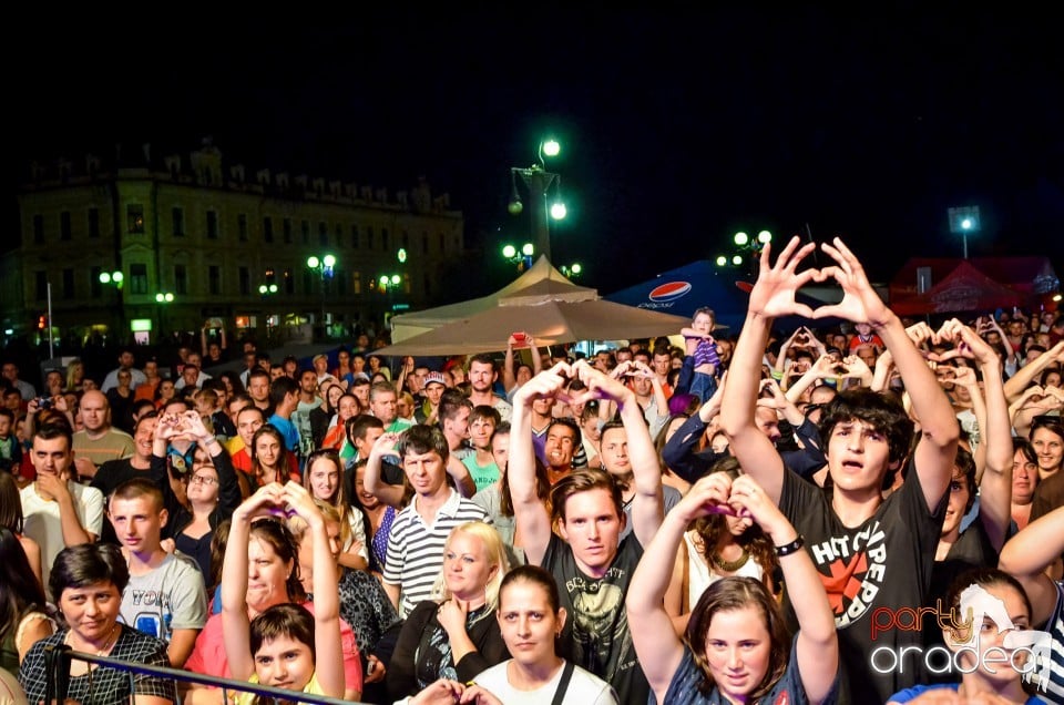 Concert în aer liber, Oradea