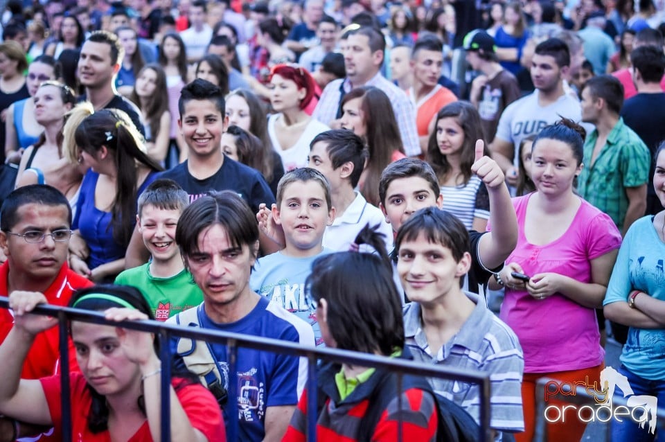 Concert în aer liber, Oradea