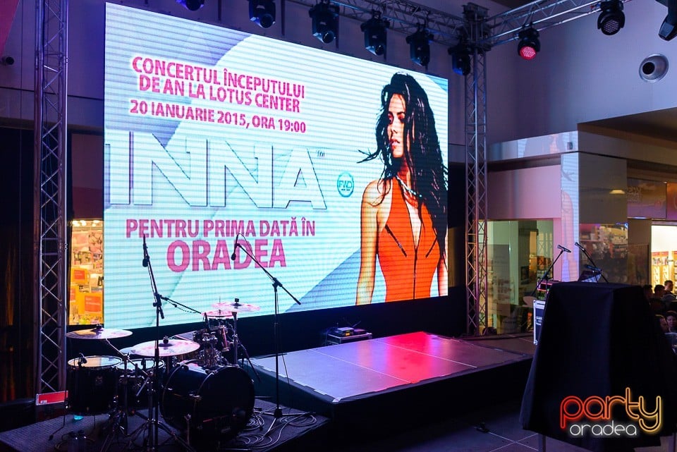 Concert Inna, Lotus Center