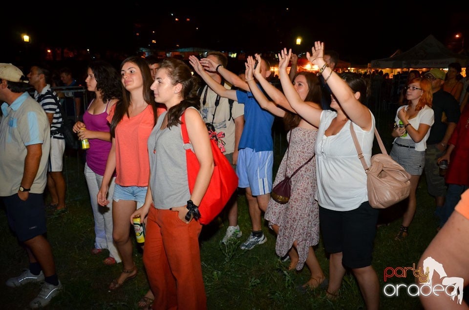 Concert Sarmalele Reci la Festivalul  Berii, Cetatea Oradea