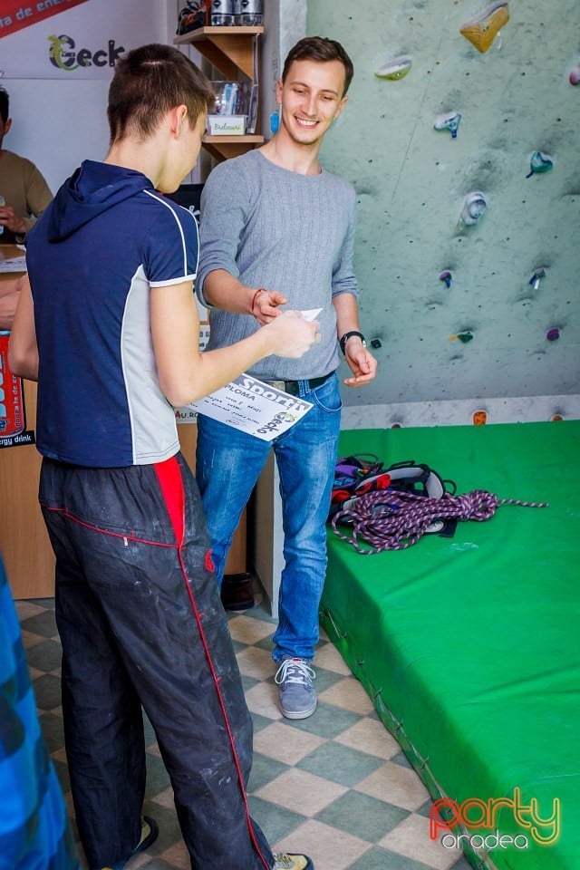 Concurs de escaladă, Sala de escalada GeckoClimb