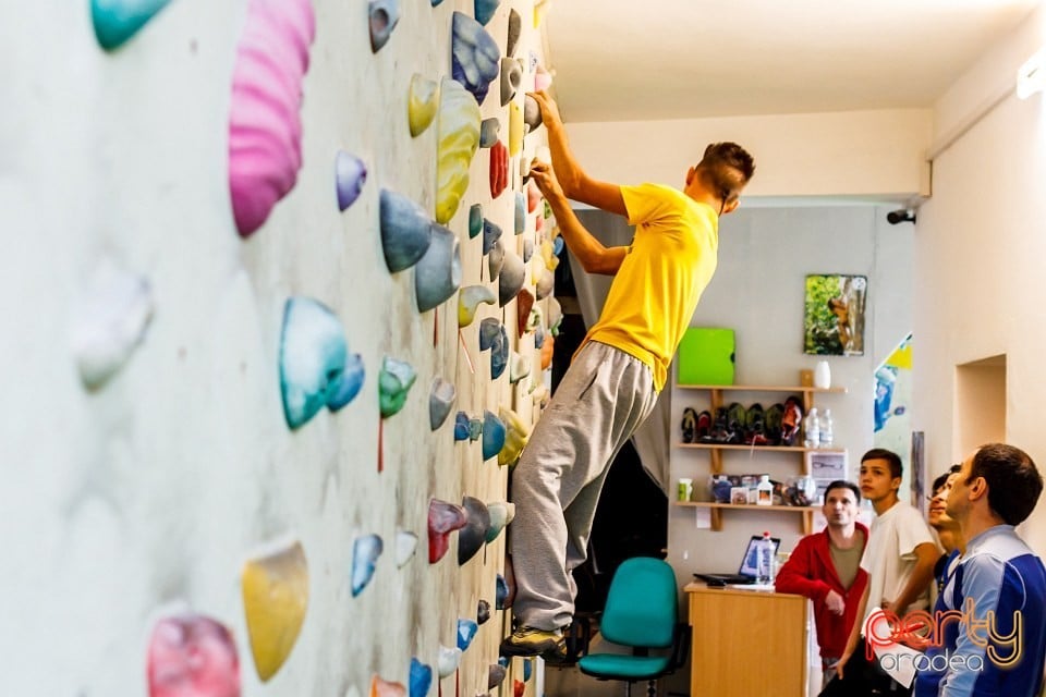 Concurs de escaladă, Sala de escalada GeckoClimb