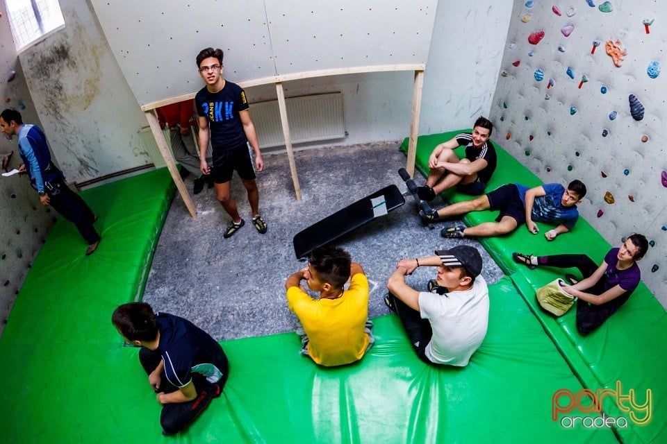 Concurs de escaladă, Sala de escalada GeckoClimb