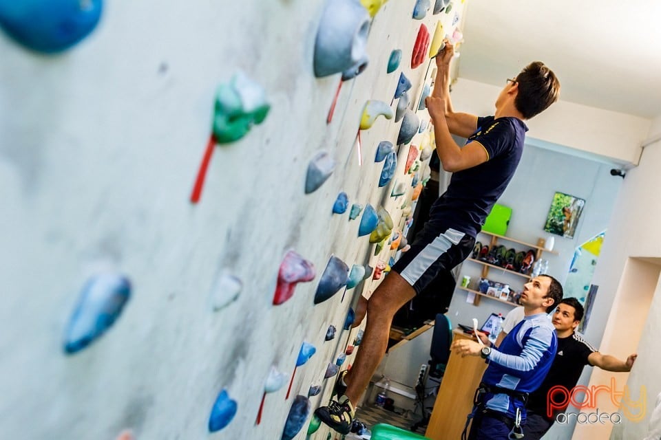 Concurs de escaladă, Sala de escalada GeckoClimb