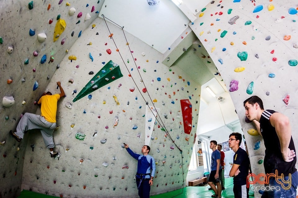 Concurs de escaladă, Sala de escalada GeckoClimb