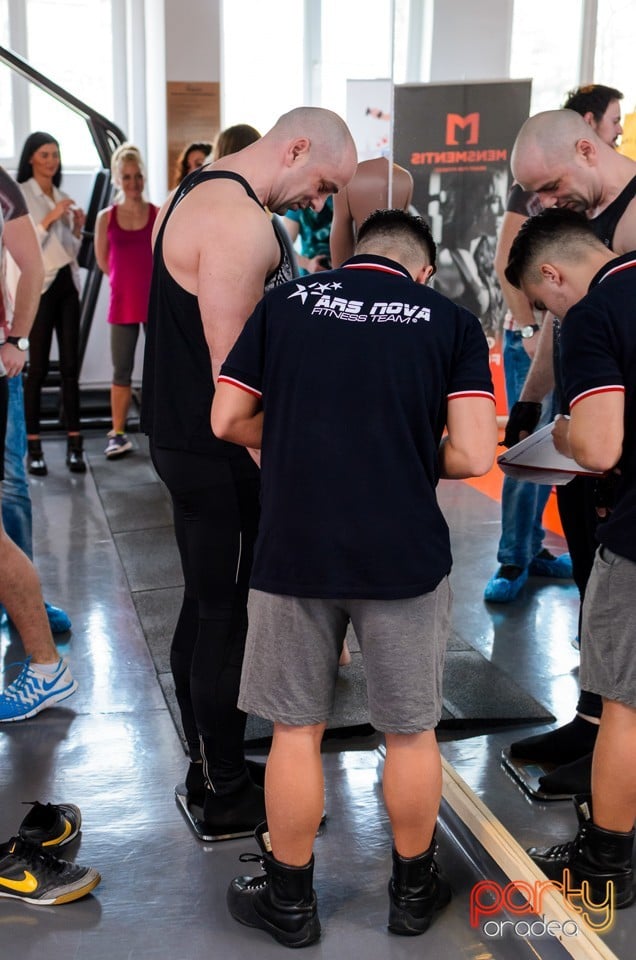 Concurs de împins din culcat, Ars Nova Centru Fitness