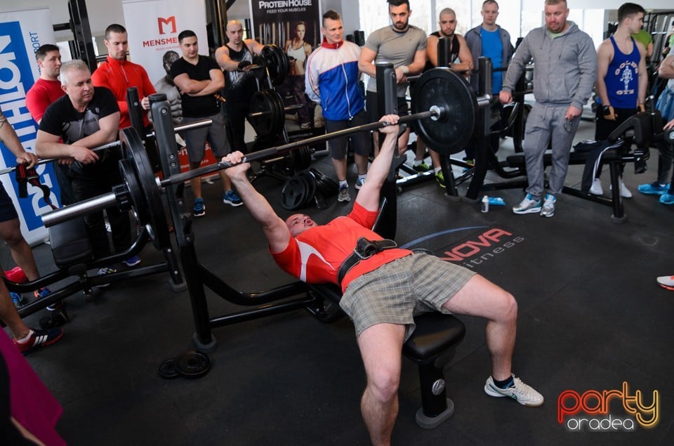 Concurs de împins din culcat, Ars Nova Centru Fitness