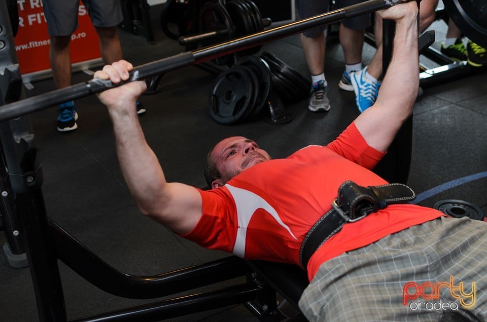 Concurs de împins din culcat, Ars Nova Centru Fitness