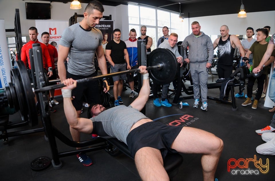 Concurs de împins din culcat, Ars Nova Centru Fitness