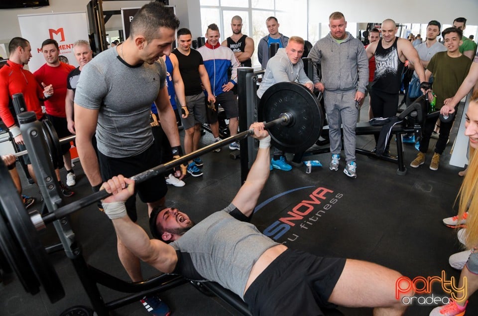 Concurs de împins din culcat, Ars Nova Centru Fitness