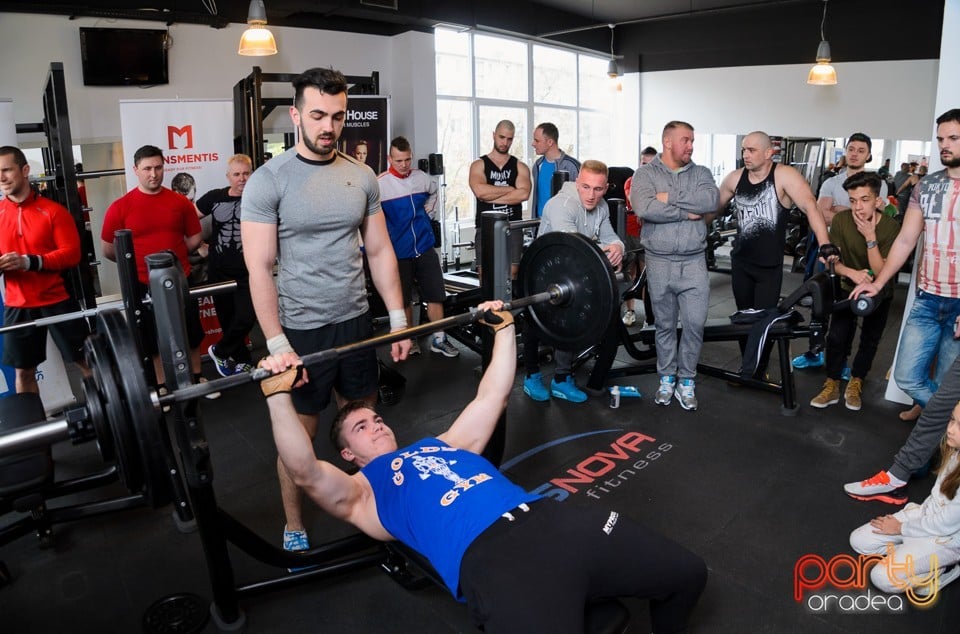 Concurs de împins din culcat, Ars Nova Centru Fitness