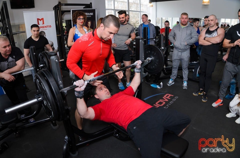 Concurs de împins din culcat, Ars Nova Centru Fitness