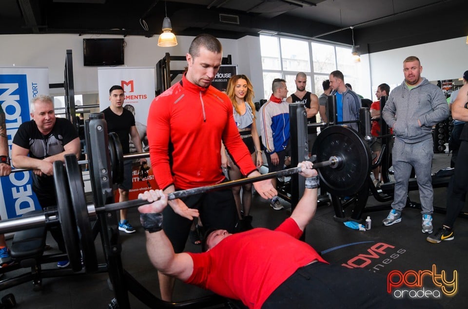 Concurs de împins din culcat, Ars Nova Centru Fitness