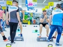 Cross-fit la Decathlon