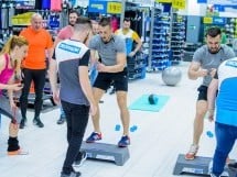 Cross-fit la Decathlon