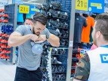 Cross-fit la Decathlon