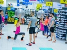 Cross-fit la Decathlon