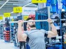 Cross-fit la Decathlon