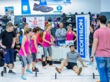 Cross-fit la Decathlon