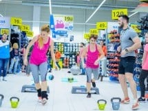 Cross-fit la Decathlon