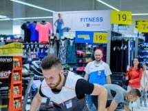 Cross-fit la Decathlon