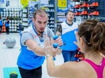 Cross-fit la Decathlon