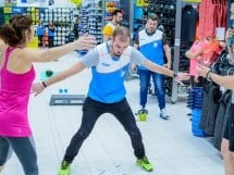 Cross-fit la Decathlon