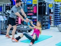 Cross-fit la Decathlon