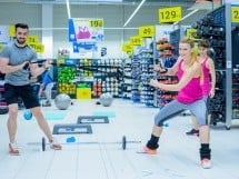 Cross-fit la Decathlon