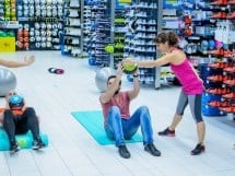 Cross-fit la Decathlon