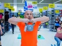 Cross-fit la Decathlon